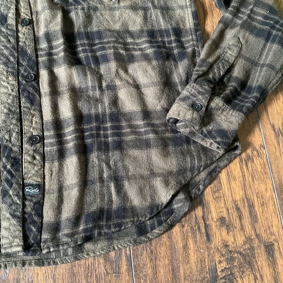 rails hunter plaid long sleeve shirt size M in GUC super soft - Picture 2 of 9